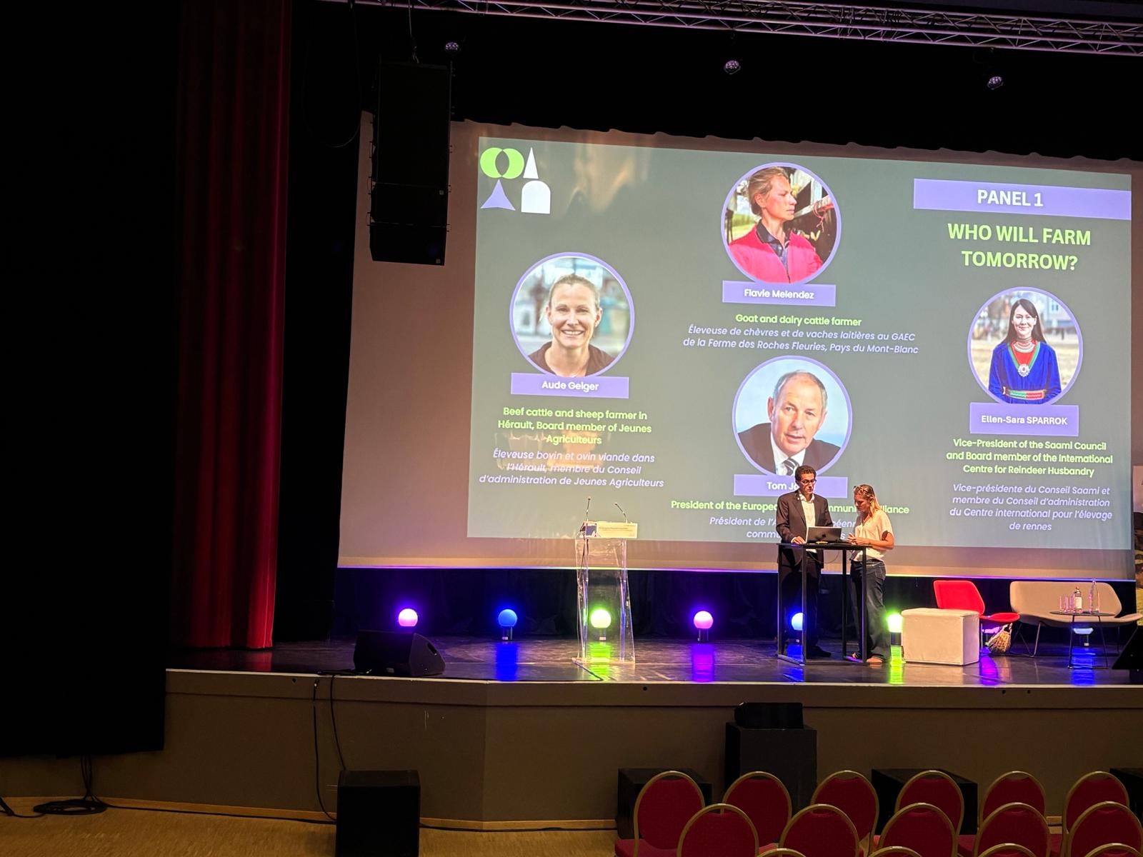 GreenFit at the Euromontana Conference in Sallanches, France